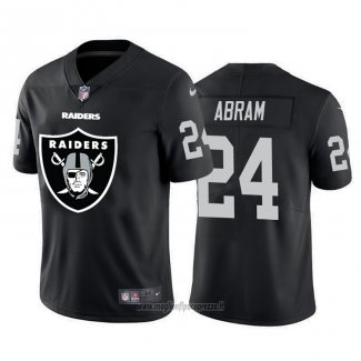 Maglia NFL Limited Las Vegas Raiders Abram Big Logo Nero
