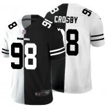 Maglia NFL Limited Las Vegas Raiders Crosby White Black Split