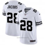 Maglia NFL Limited Las Vegas Raiders Jacobs Team Logo Fashion Bianco