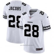Maglia NFL Limited Las Vegas Raiders Jacobs Team Logo Fashion Bianco
