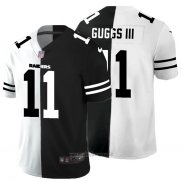 Maglia NFL Limited Las Vegas Raiders Ruggs Iii White Black Split