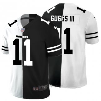 Maglia NFL Limited Las Vegas Raiders Ruggs Iii White Black Split