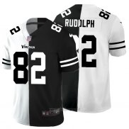 Maglia NFL Limited Minnesota Vikings Rudolph White Black Split