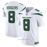 Maglia NFL Limited New York Jets Aaron Rodgers Vapor F.U.S.E. Spotlight Bianco