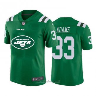 Maglia NFL Limited New York Jets Adams Big Logo Verde