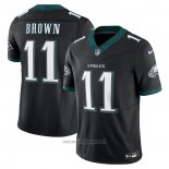 Maglia NFL Limited Philadelphia Eagles A.J. Brown Alternato Vapor F.U.S.E. Nero