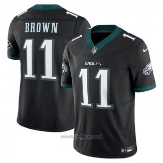 Maglia NFL Limited Philadelphia Eagles A.J. Brown Alternato Vapor F.U.S.E. Nero