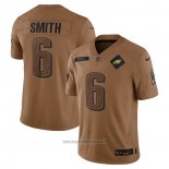 Maglia NFL Limited Philadelphia Eagles Devonta Smith 2023 Salute To Service Marrone
