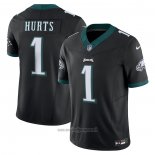 Maglia NFL Limited Philadelphia Eagles Jalen Hurts Vapor F.u.s.e. Nero
