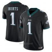Maglia NFL Limited Philadelphia Eagles Jalen Hurts Vapor F.u.s.e. Nero