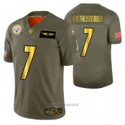 Maglia NFL Limited Pittsburgh Steelers Ben Roethlisberger 2019 Salute To Service Verde