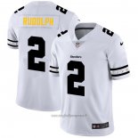 Maglia NFL Limited Pittsburgh Steelers Rudolph Team Logo Fashion Bianco