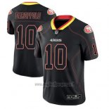 Maglia NFL Limited San Francisco 49ers Jimmy Garoppolo Nero Color Rush 2018 Lights Out