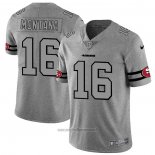 Maglia NFL Limited San Francisco 49ers Montana Team Logo Gridiron Grigio