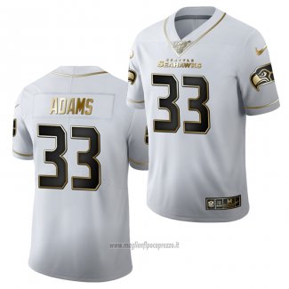 Maglia NFL Limited Seattle Seahawks Jamal Adams Golden Edition Bianco