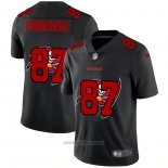 Maglia NFL Limited Tampa Bay Buccaneers Gronkowski Logo Dual Overlap Nero