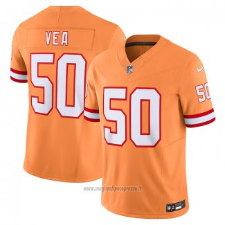 Maglia NFL Limited Tampa Bay Buccaneers Vita Vea Vapor F.U.S.E. Arancione