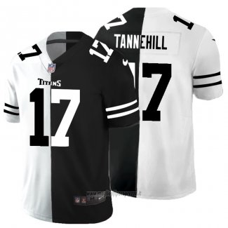 Maglia NFL Limited Tennessee Titans Tannehill White Black Split