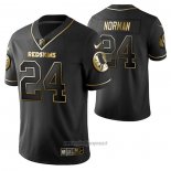 Maglia NFL Limited Washington Commanders Josh Norman Golden Edition Nero