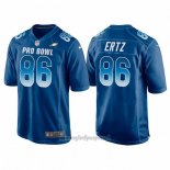 Maglia NFL Pro Bowl Philadelphia Eagles 86 Zach Ertz NFC 2018 Blu
