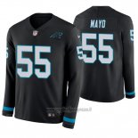 Maglia NFL Therma Manica Lunga Carolina Panthers David Mayo Nero
