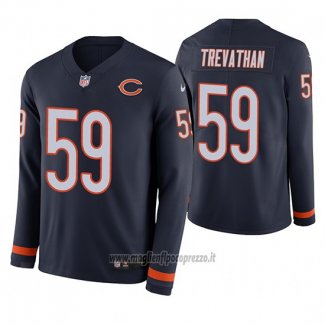 Maglia NFL Therma Manica Lunga Chicago Bears Danny Trevathan Blu