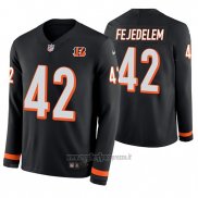 Maglia NFL Therma Manica Lunga Cincinnati Bengals Clayton Fejedelem Nero