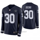 Maglia NFL Therma Manica Lunga Dallas Cowboys Anthony Brown Blu