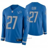 Maglia NFL Therma Manica Lunga Detroit Lions Glover Quin Blu