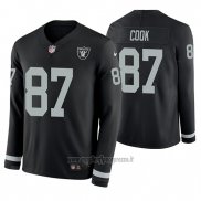 Maglia NFL Therma Manica Lunga Las Vegas Raiders Jared Cook Nero