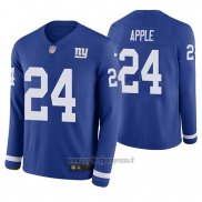Maglia NFL Therma Manica Lunga New York Giants Eli Apple Blu