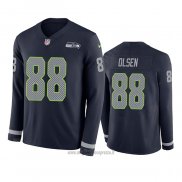 Maglia NFL Therma Manica Lunga Seattle Seahawks Greg Olsen Blu