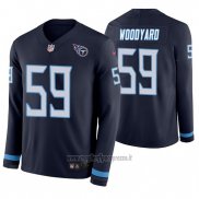 Maglia NFL Therma Manica Lunga Tennessee Titans Wesley Woodyard Blu