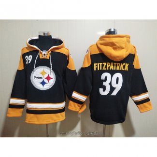 Felpa con Cappuccio Pittsburgh Steelers Minkah Fitzpatrick Nero
