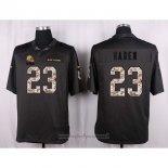 Maglia NFL Anthracite Cleveland Browns Haden 2016 Salute To Service