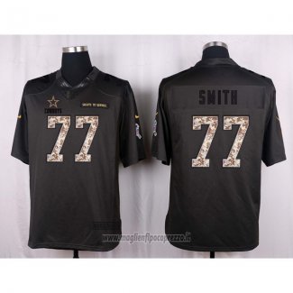 Maglia NFL Anthracite Dallas Cowboys Smith 2016 Salute To Service