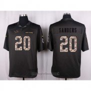 Maglia NFL Anthracite Detroit Lions Sanders 2016 Salute To Service