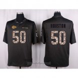 Maglia NFL Anthracite Kansas City Chiefs Houston 2016 Salute To Service
