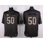 Maglia NFL Anthracite Kansas City Chiefs Houston 2016 Salute To Service