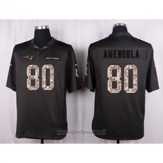 Maglia NFL Anthracite New England Patriots Amendola 2016 Salute To Service