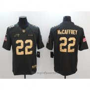 Maglia NFL Anthracite Pcarolina Panthers 22 Mccaffrey Limited 2016 Nero