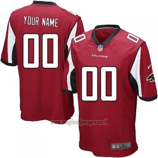 Maglia NFL Bambino Atlanta Falcons Personalizzate Rosso