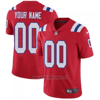 Maglia NFL Bambino New England Patriots Personalizzate Rosso
