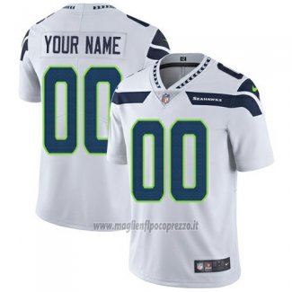 Maglia NFL Bambino Seattle Seahawks Personalizzate Bianco