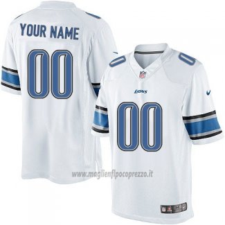 Maglia NFL Detroit Lions Personalizzate Bianco