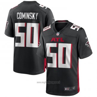 Maglia NFL Game Atlanta Falcons John Cominsky Nero