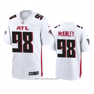 Maglia NFL Game Atlanta Falcons Takkarist Mckinley 2020 Bianco