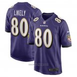 Maglia NFL Game Baltimore Ravens Isaiah Likely Viola