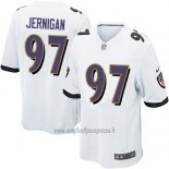 Maglia NFL Game Baltimore Ravens Jernigan Bianco