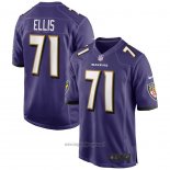 Maglia NFL Game Baltimore Ravens Justin Ellis Viola